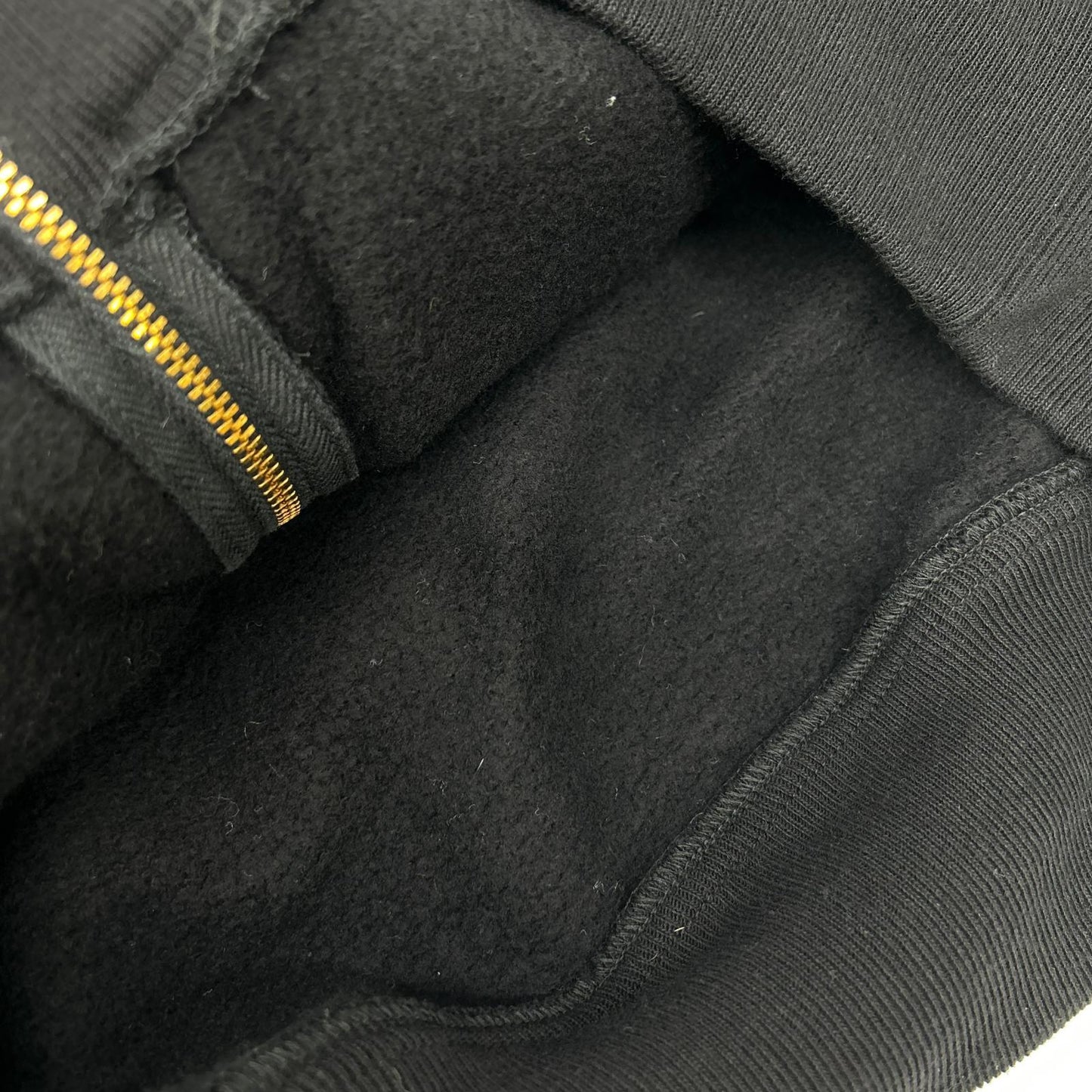 COMOLI コモリ 26SS D01-05001 ブラック コットン裏毛 ジップパーカ トップス