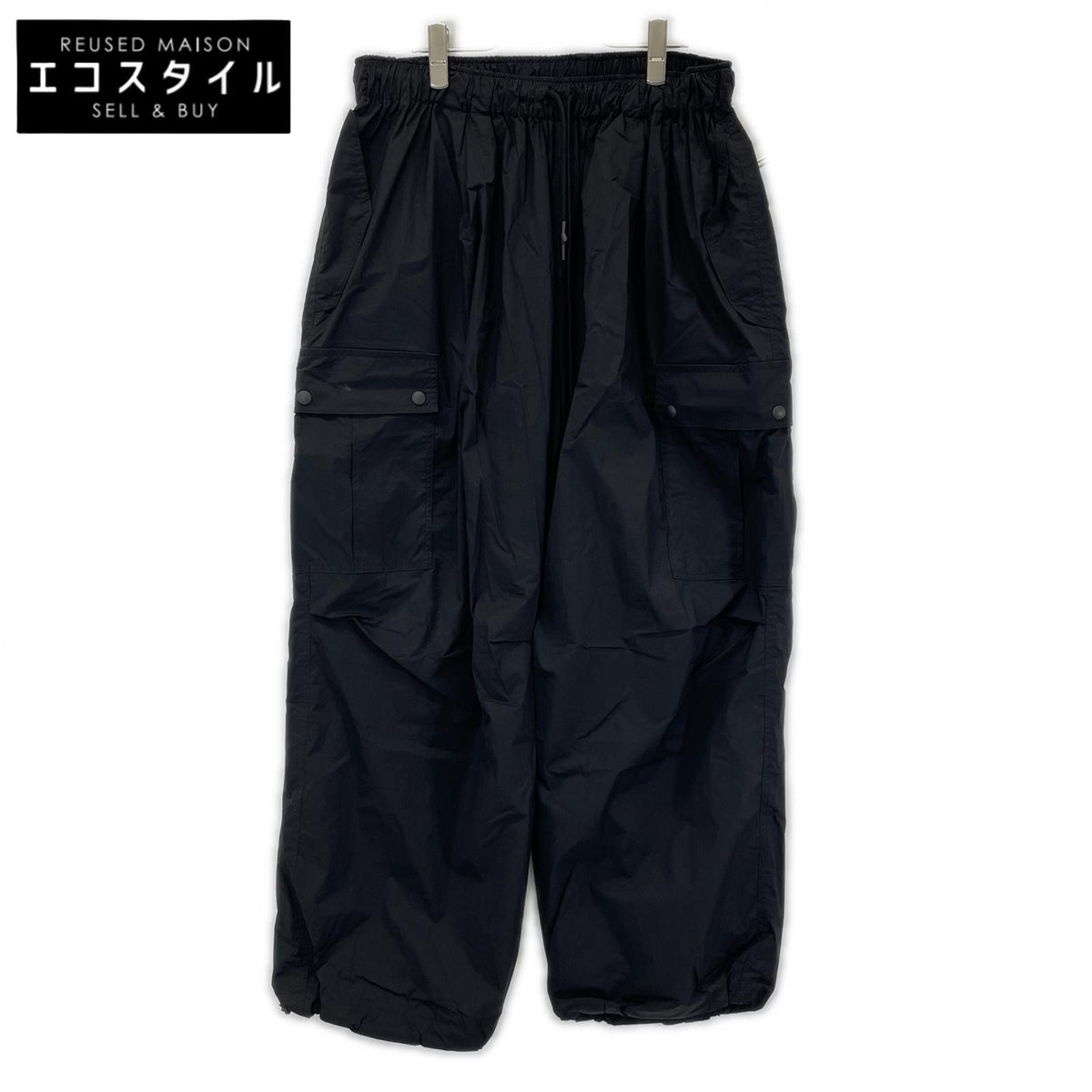 s.f.c stripes for creative エスエフシーストライプ フォー クリエイティブ SFCFW25P05 ブラック PARACHUTE CARGO PANTS ボトムス