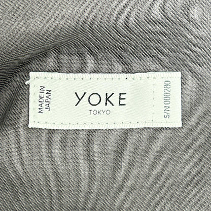 YOAK ヨーク YK26SS01173P グレー Wool Washer Tropical 2pleated Easy Trousers ボトムス