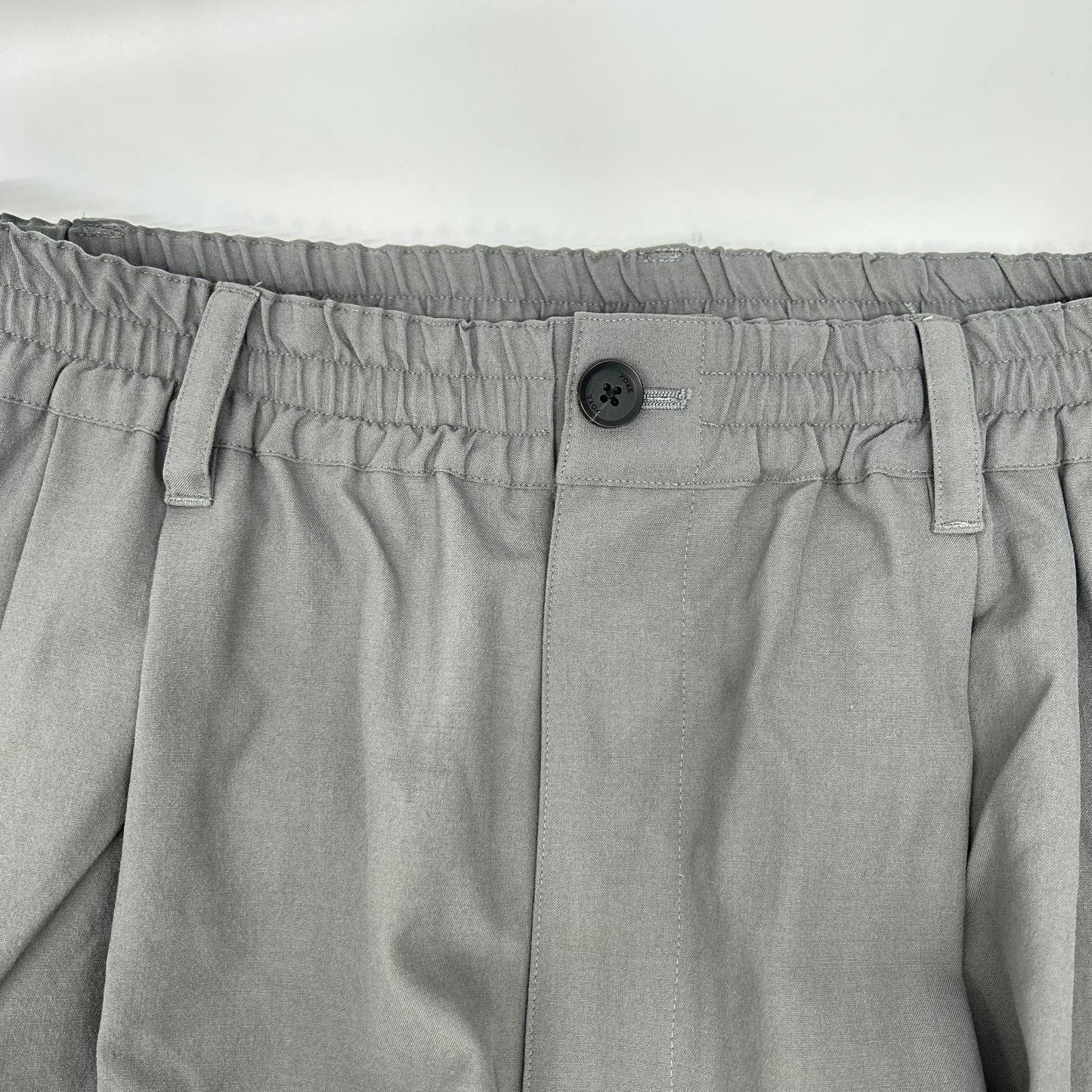 YOAK ヨーク YK26SS01173P グレー Wool Washer Tropical 2pleated Easy Trousers ボトムス