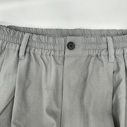 YOAK ヨーク YK26SS01173P グレー Wool Washer Tropical 2pleated Easy Trousers ボトムス