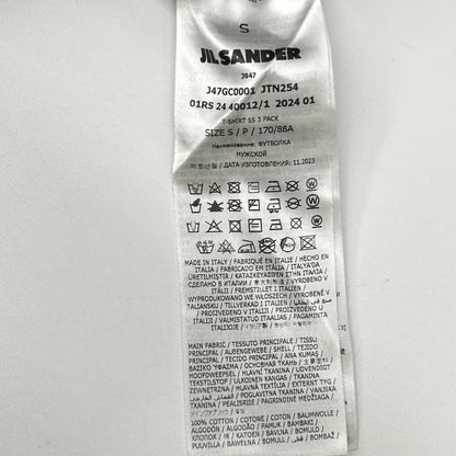 JIL SANDER+ ジルサンダープラス 【国内正規/24年製】J47GC0001 半袖Tシャツ トップス