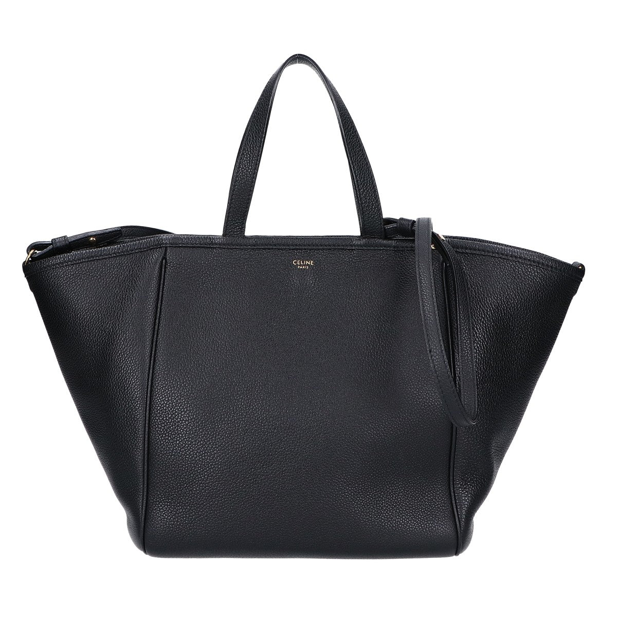 CELINE セリーヌ 194073 グレインレザー スモール フォールド カバ 2WAYバッグ トートバッグ