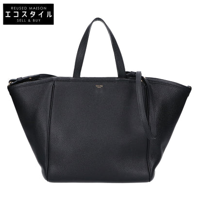 CELINE セリーヌ 194073 グレインレザー スモール フォールド カバ 2WAYバッグ トートバッグ