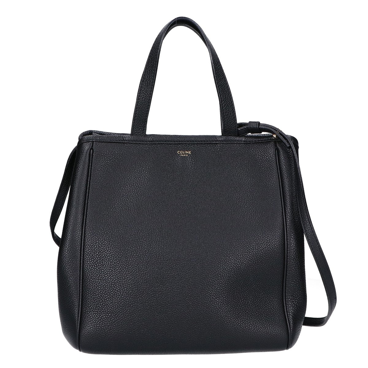 CELINE セリーヌ 194073 グレインレザー スモール フォールド カバ 2WAYバッグ トートバッグ