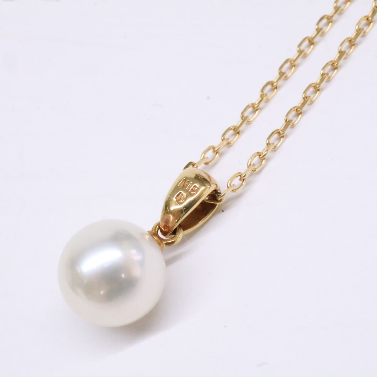 mikimoto ミキモト 【美品】K18 8mmパール ネックレス