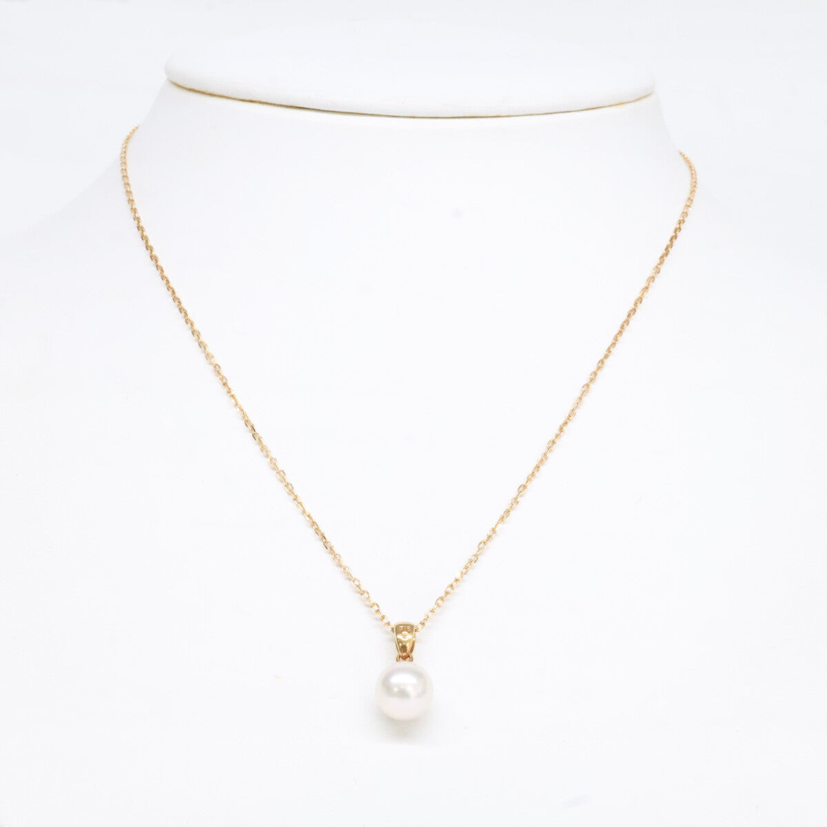 mikimoto ミキモト 【美品】K18 8mmパール ネックレス