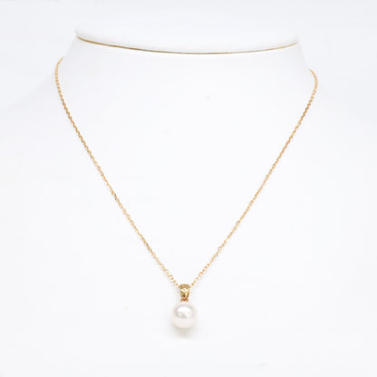 mikimoto ミキモト 【美品】K18 8mmパール ネックレス