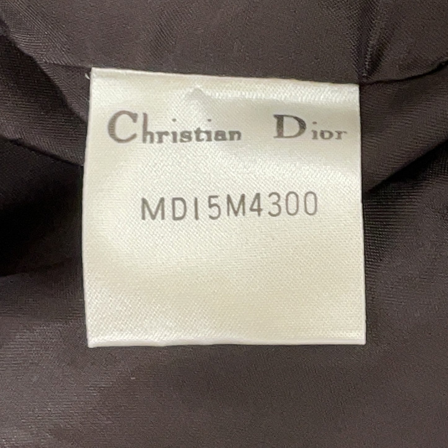 Christian Dior クリスチャンディオール MD15M4300 ブラウン ストライプ ヴィンテージ 変形カラーテーラードジャケット タイトスカート スカート