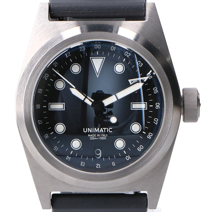 UNIMATIC ウニマティック 美品 世界300本限定 U2-GMT ワールドタイマー フィールドウォッチ 自動巻き 腕時計
