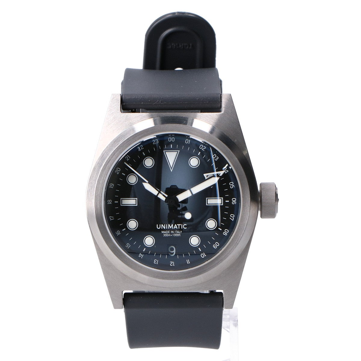 UNIMATIC ウニマティック 美品 世界300本限定 U2-GMT ワールドタイマー フィールドウォッチ 自動巻き 腕時計