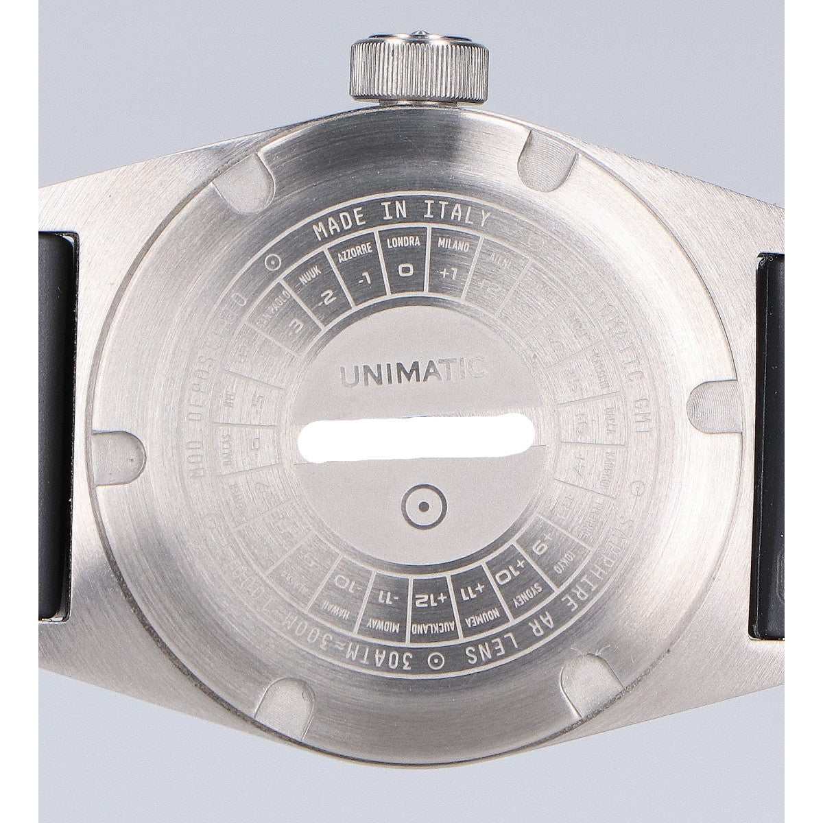 UNIMATIC ウニマティック 美品 世界300本限定 U2-GMT ワールドタイマー フィールドウォッチ 自動巻き 腕時計