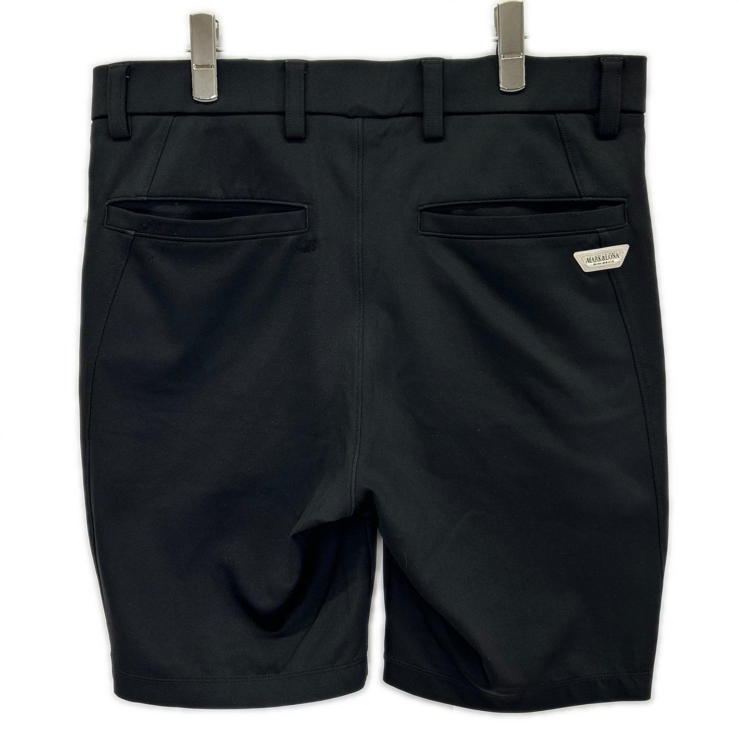 MARK&LONA マークアンドロナ MCM-4A-AT54 ブラック 24SS CODE COLLECTION 2WAYストレッチ ショートパンツ ボトムス