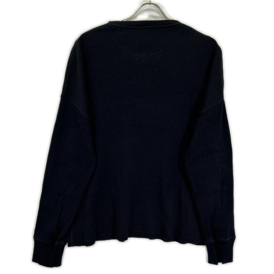 LOEWE ロエベ H526Y22XAY ブラック オーバーサイズフィット ロングスリーブ Tシャツ トップス