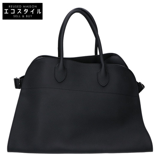 THE ROW ザ ロウ W1255 L133 Soft Margaux 15 マットグレインカーフスキン ハンドバッグ