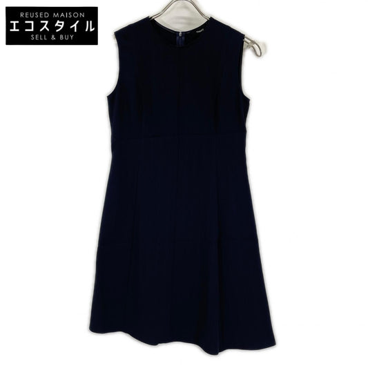 Theory セオリー ネイビー N ASYM DRESS ADMIRAL STRIPE ワンピース ワンピース