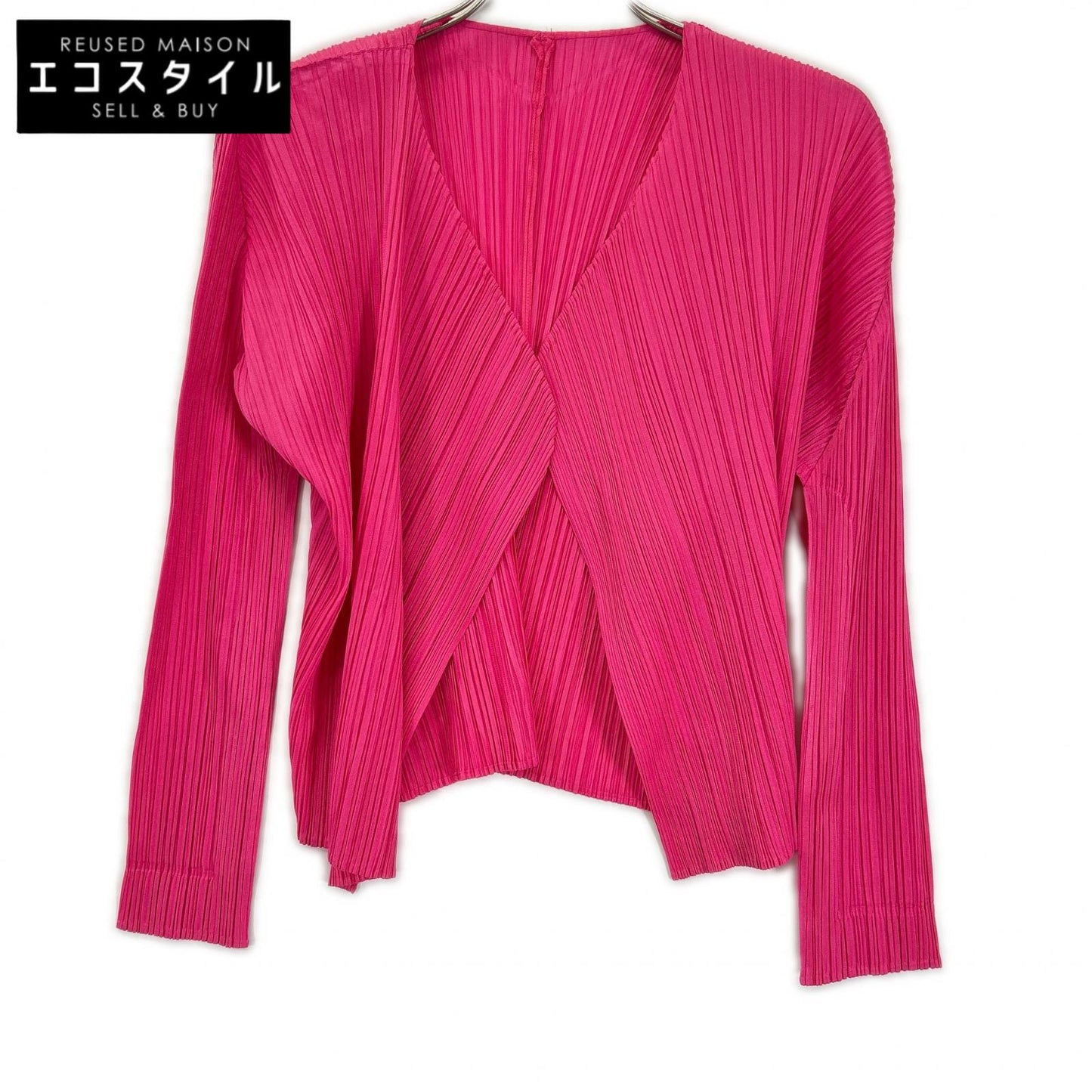 ISSEY MIYAKE イッセイミヤケ ピンク PP71-J0802 IKKO TANAKA カーディガン トップス