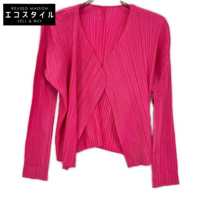 ISSEY MIYAKE イッセイミヤケ ピンク PP71-J0802 IKKO TANAKA カーディガン トップス