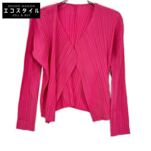ISSEY MIYAKE イッセイミヤケ ピンク PP71-J0802 IKKO TANAKA カーディガン トップス