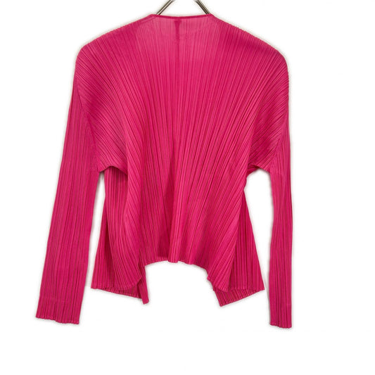 ISSEY MIYAKE イッセイミヤケ ピンク PP71-J0802 IKKO TANAKA カーディガン トップス
