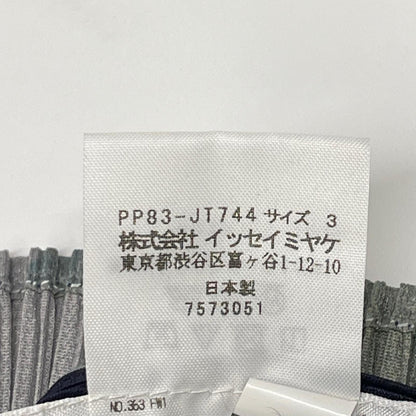 PLEATS PLEASE プリーツプリーズ マルチカラー PP83-JT744 ジオメトリックプリント チュニック ワンピース ワンピース