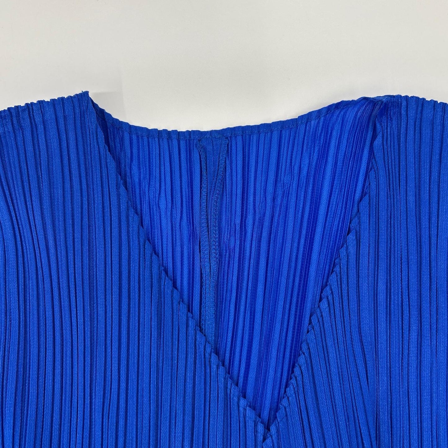 PLEATS PLEASE プリーツプリーズ ブルー PP55-JA906 ベーシックス ロング カーディガン トップス