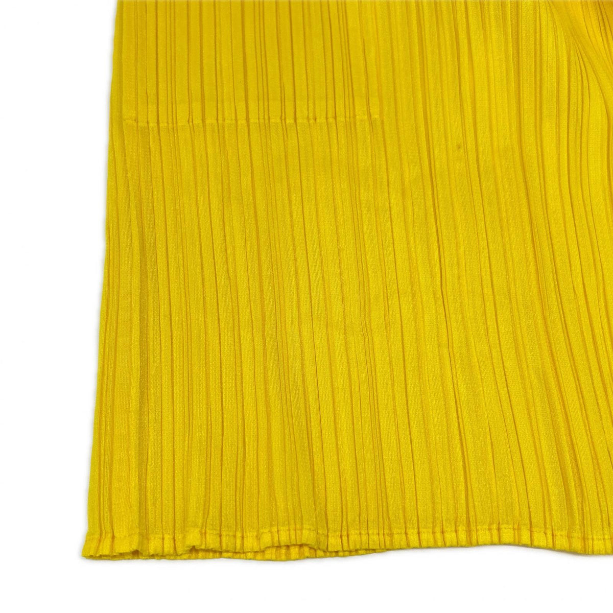 PLEATS PLEASE Pleats Please Yellow PP61-JA901 long cardigan top