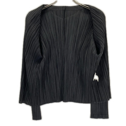 PLEATS PLEASE プリーツプリーズ ブラック PP71-JO892 1B カーディガン トップス