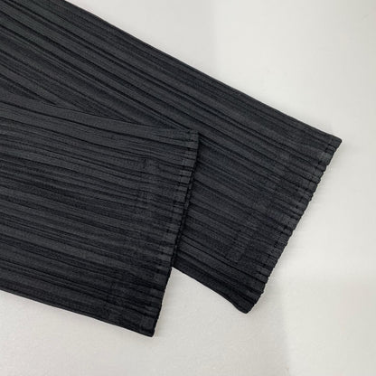 PLEATS PLEASE プリーツプリーズ ブラック PP71-JO892 1B カーディガン トップス