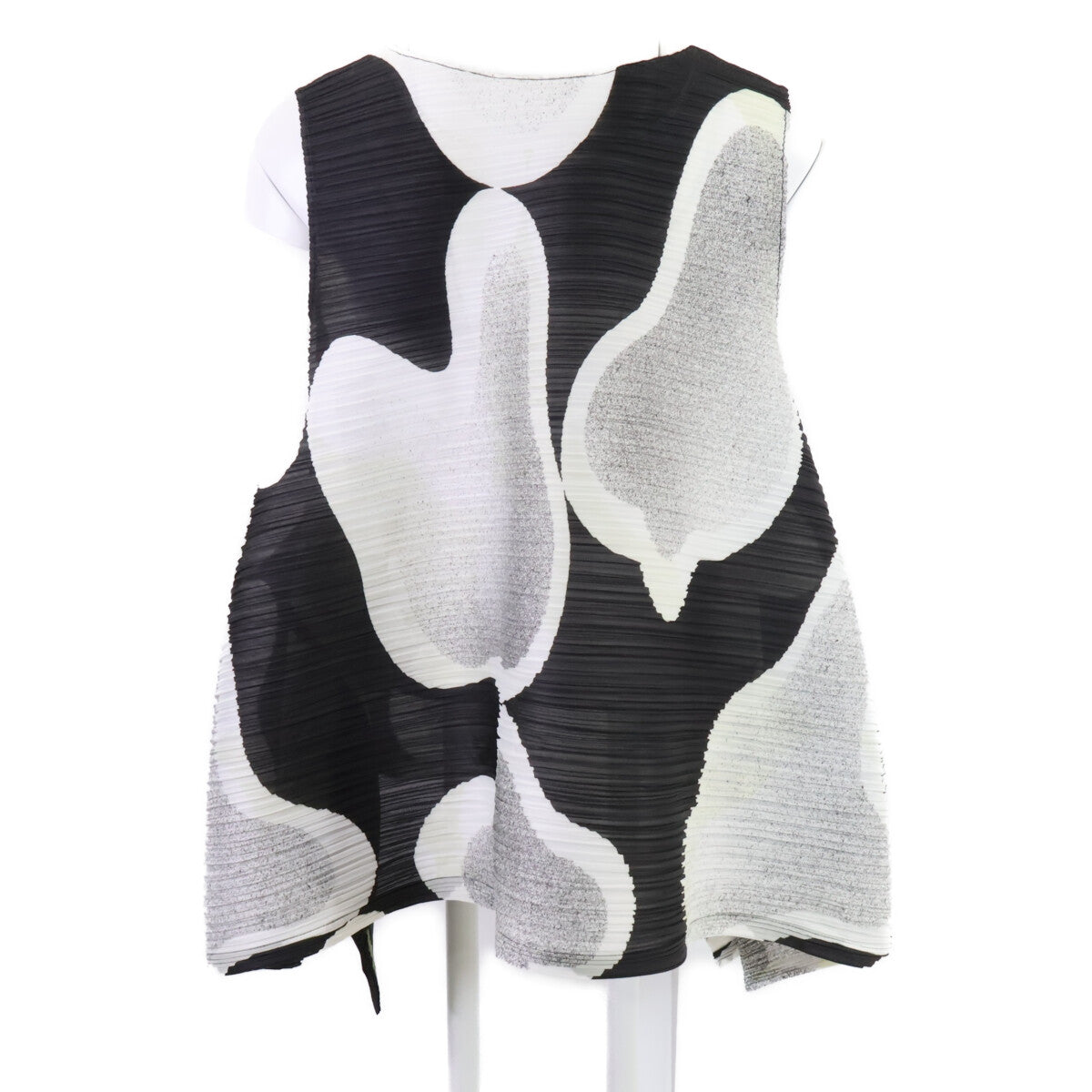 PLEATS PLEASE プリーツプリーズ 美品 PP91-JK751 MELT BOUNCE TOP 変形ノースリーブ トップス