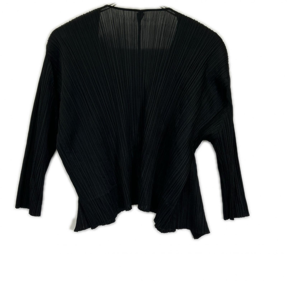 PLEATS PLEASE Pleats Please Black PPp73-JO142 pleated cardigan top