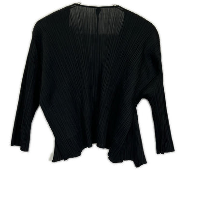 PLEATS PLEASE Pleats Please Black PPp73-JO142 pleated cardigan top
