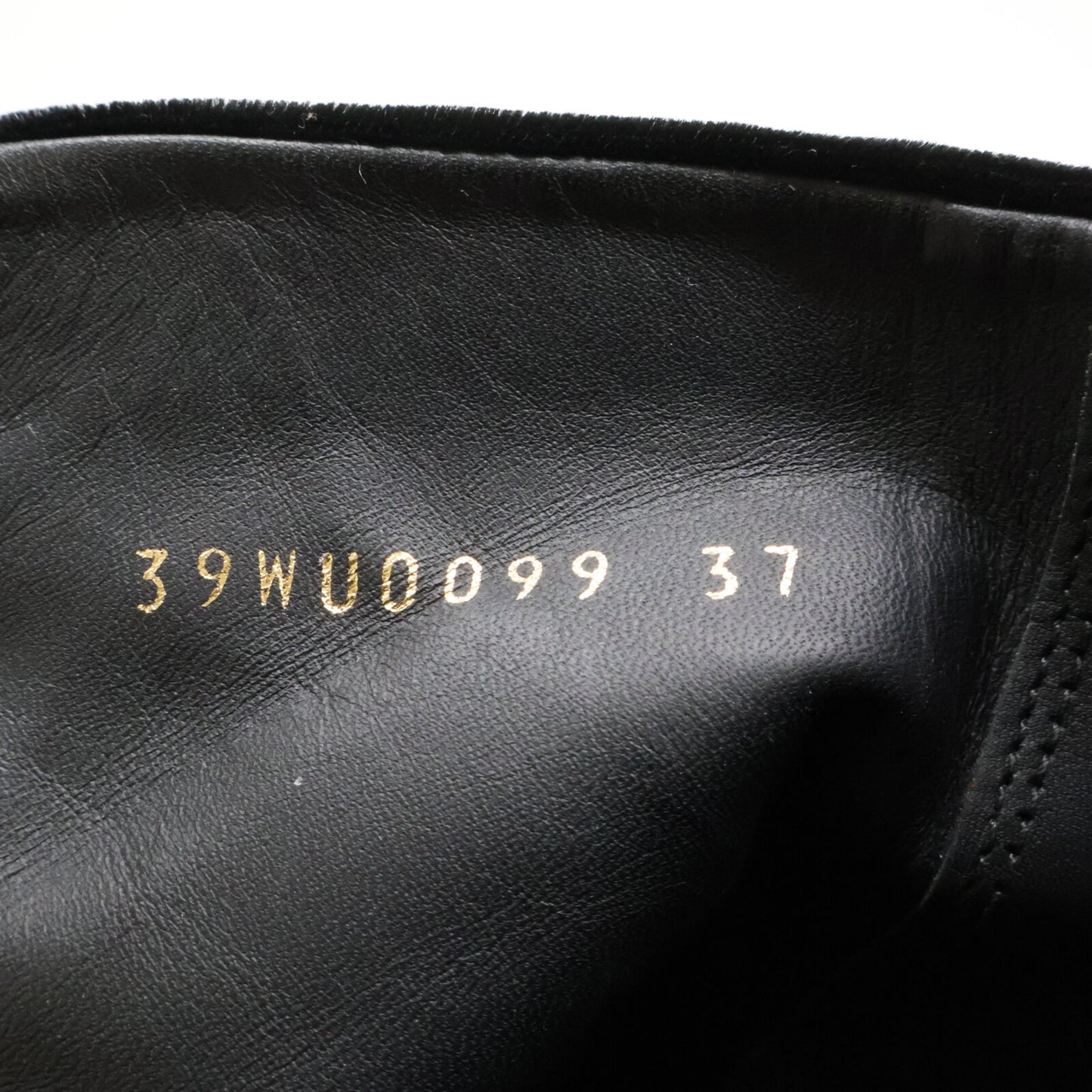 Maison margiela メゾンマルジェラ 【美品】22 S39WU0099 S48433 900 TABI ベルベット タビ ブーツ シューズ