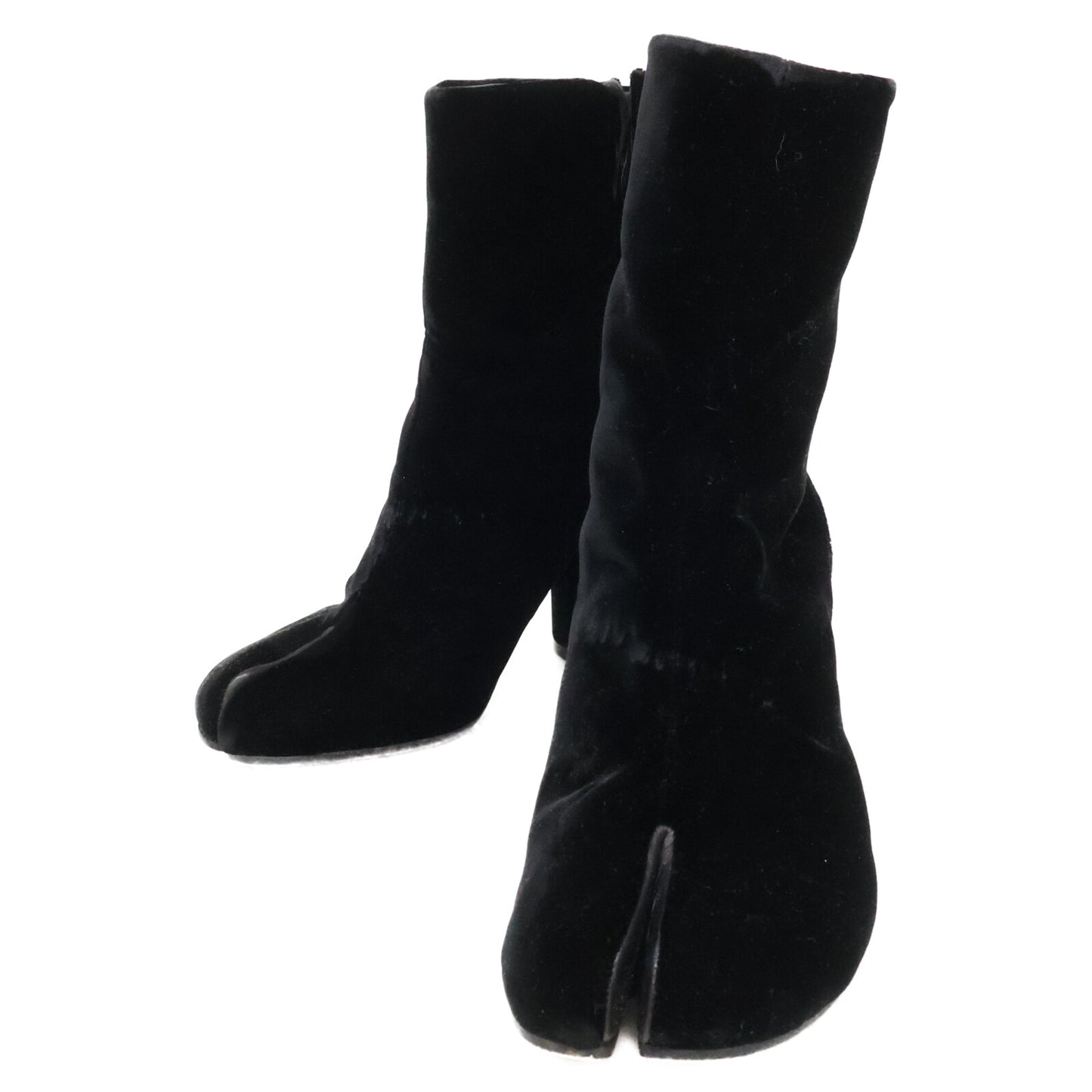 Maison margiela メゾンマルジェラ 【美品】22 S39WU0099 S48433 900 TABI ベルベット タビ ブーツ シューズ