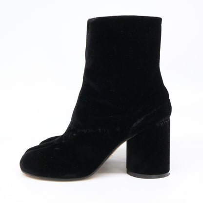 Maison margiela メゾンマルジェラ 【美品】22 S39WU0099 S48433 900 TABI ベルベット タビ ブーツ シューズ