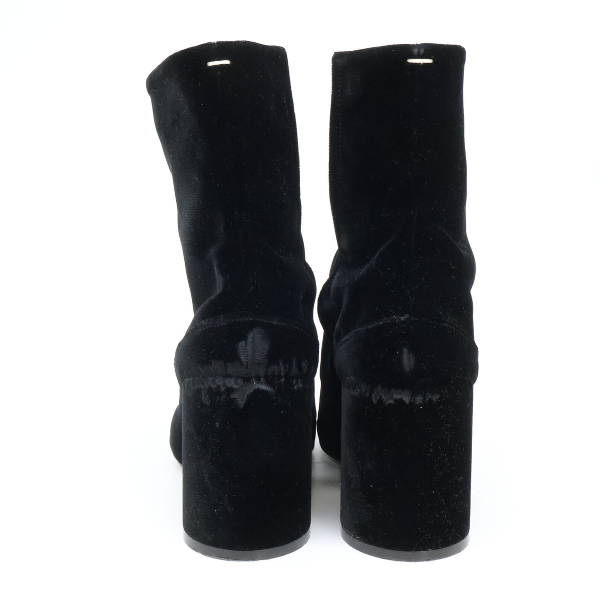 Maison margiela メゾンマルジェラ 【美品】22 S39WU0099 S48433 900 TABI ベルベット タビ ブーツ シューズ