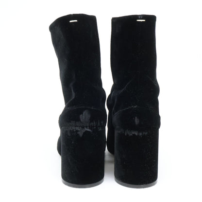 Maison margiela メゾンマルジェラ 【美品】22 S39WU0099 S48433 900 TABI ベルベット タビ ブーツ シューズ