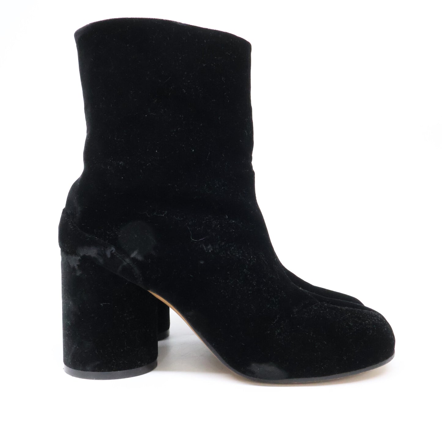 Maison margiela メゾンマルジェラ 【美品】22 S39WU0099 S48433 900 TABI ベルベット タビ ブーツ シューズ