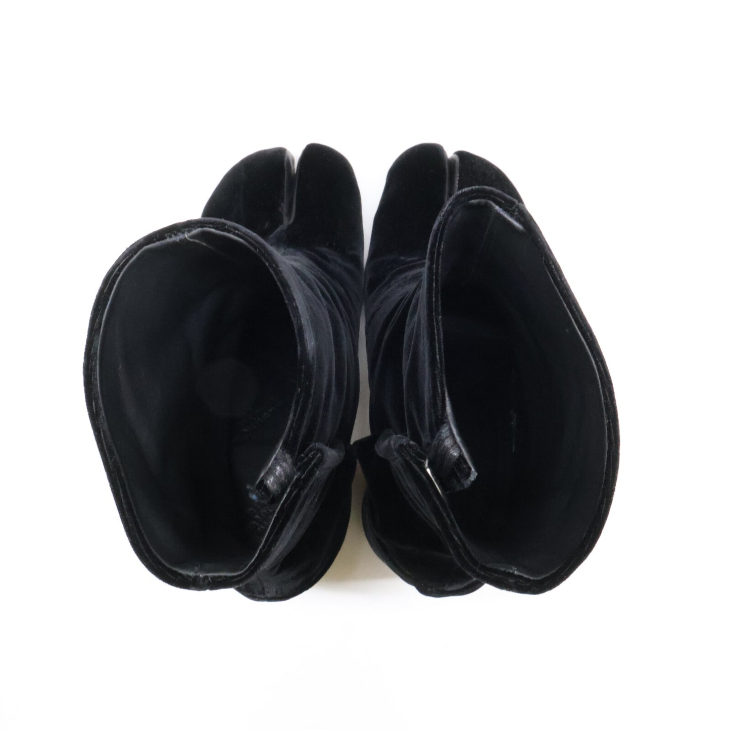 Maison margiela メゾンマルジェラ 【美品】22 S39WU0099 S48433 900 TABI ベルベット タビ ブーツ シューズ