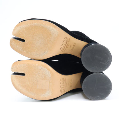 Maison margiela メゾンマルジェラ 【美品】22 S39WU0099 S48433 900 TABI ベルベット タビ ブーツ シューズ