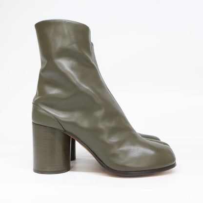 Maison margiela メゾンマルジェラ 【美品】22 S38WU0322 SY0086 697 レザー タビ ブーツ シューズ