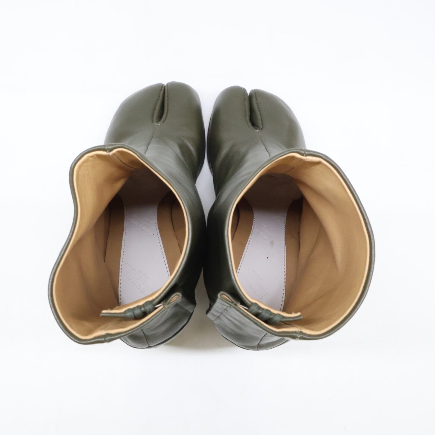 Maison margiela メゾンマルジェラ 【美品】22 S38WU0322 SY0086 697 レザー タビ ブーツ シューズ