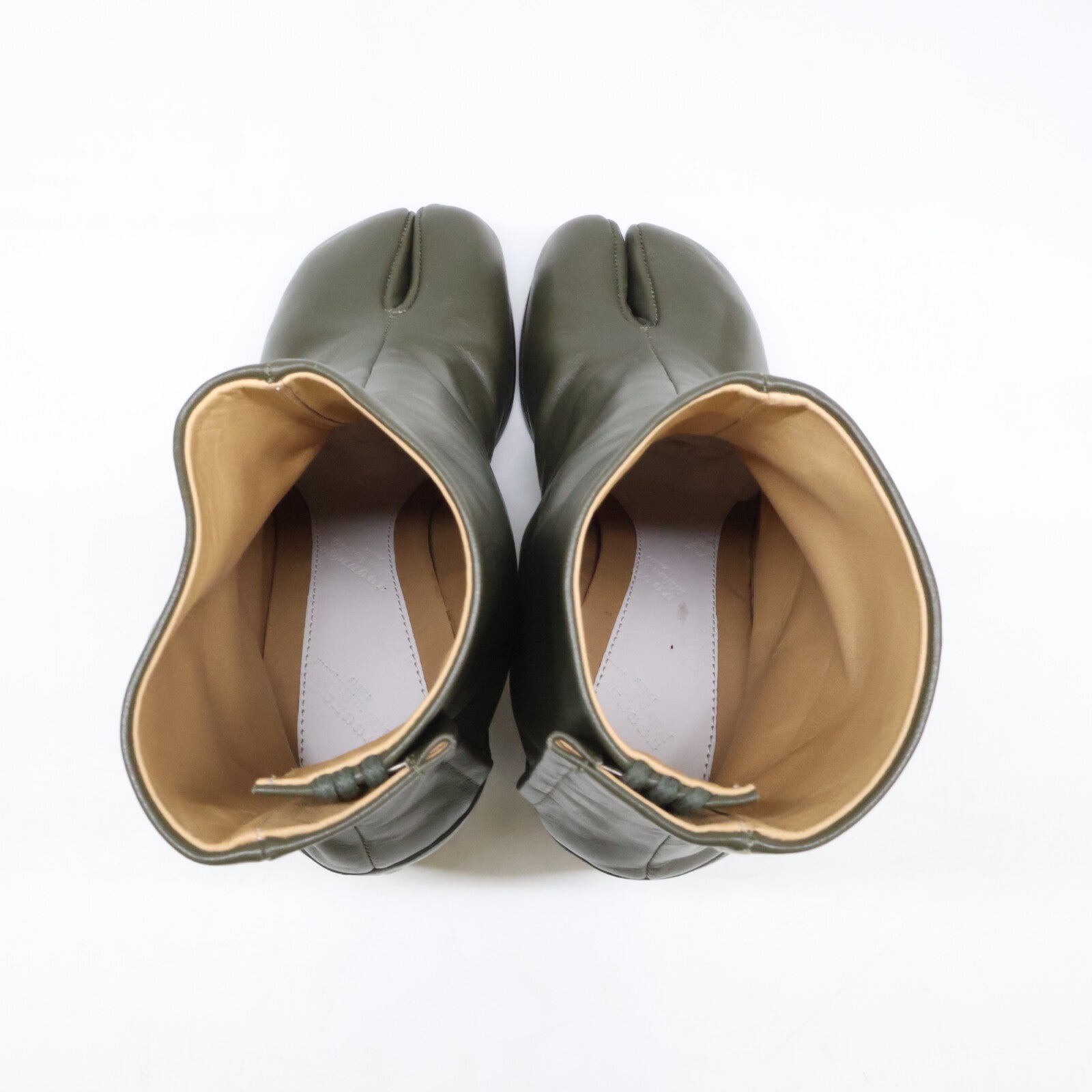 Maison margiela メゾンマルジェラ 【美品】22 S38WU0322 SY0086 697 レザー タビ ブーツ シューズ