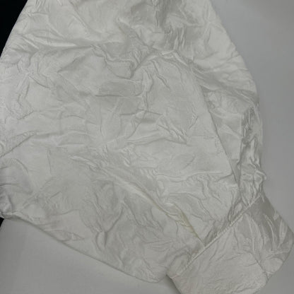 UNITED ARROWS ユナイテッドアローズ 1518-183-1775 ブラック×ホワイト ジャカードパフスリーブ ニットトップス トップス