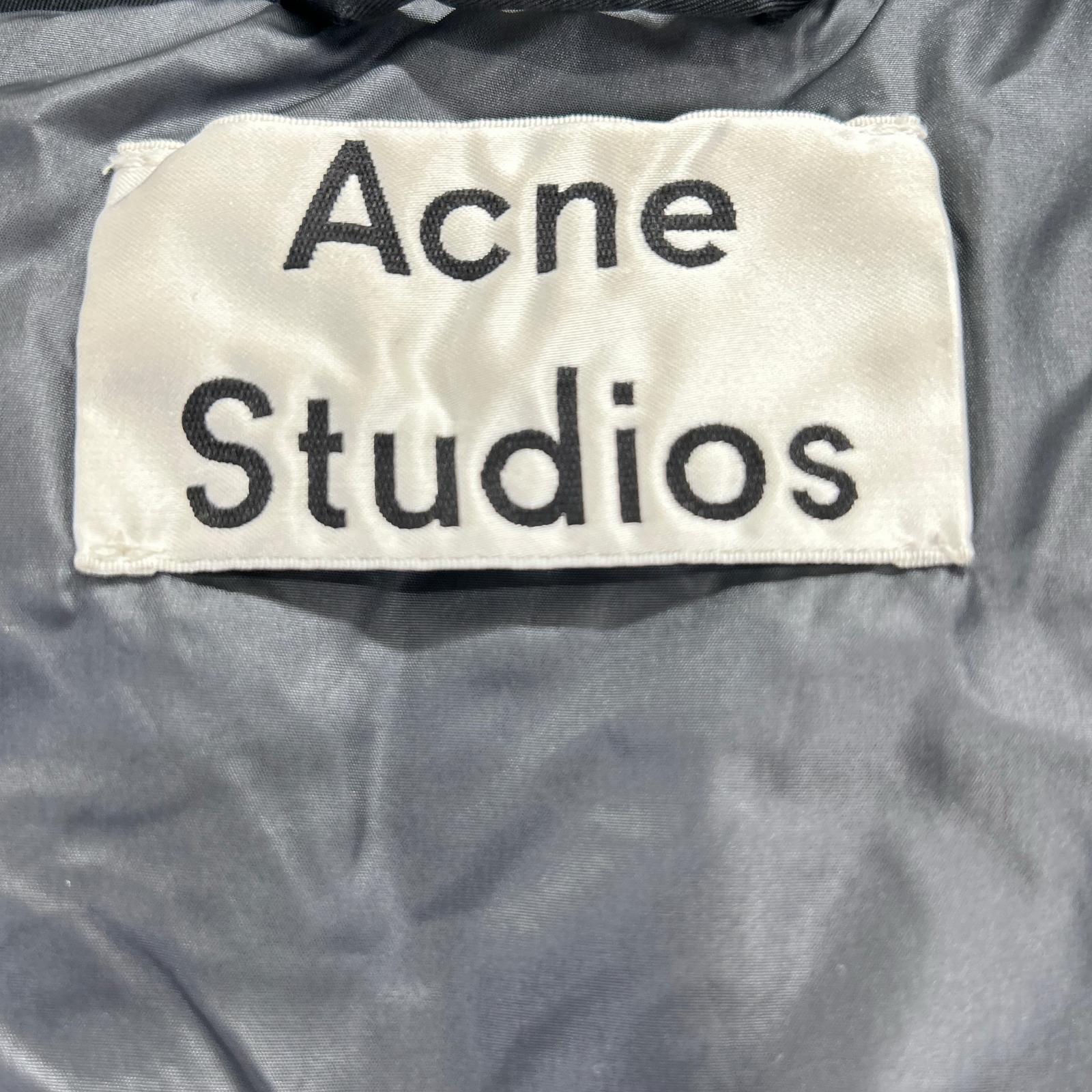 ACNE STUDIOS アクネ ストゥディオズ MINUS PAW17 22Z173 ブラック MINUS GLOSS ダウンジャケット ジャケット
