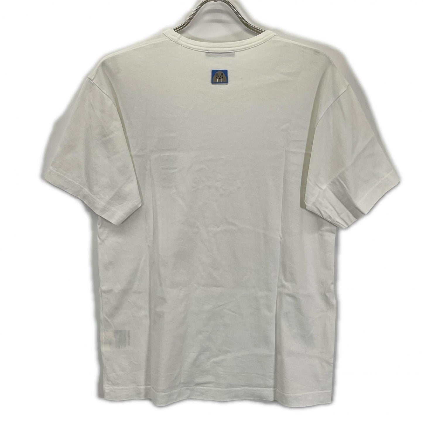ACNE STUDIOS White FA-UX-TSHI000025 CL0044 Animal Patch T-Shirt Tops