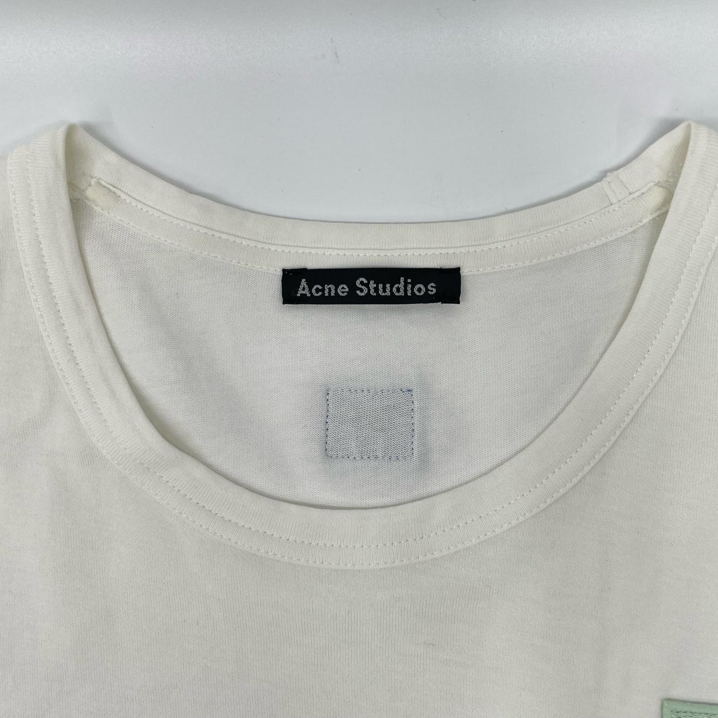 ACNE STUDIOS White FA-UX-TSHI000025 CL0044 Animal Patch T-Shirt Tops