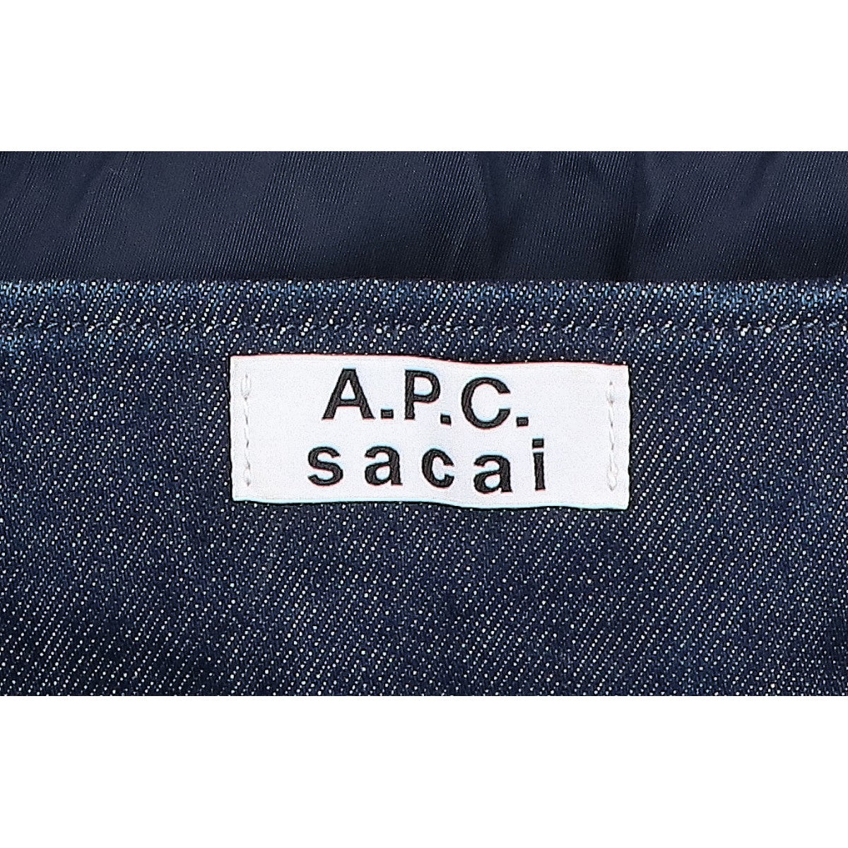 A.P.C. アーペーセー x Sacai サカイ Holly リバーシブル トートバッグ