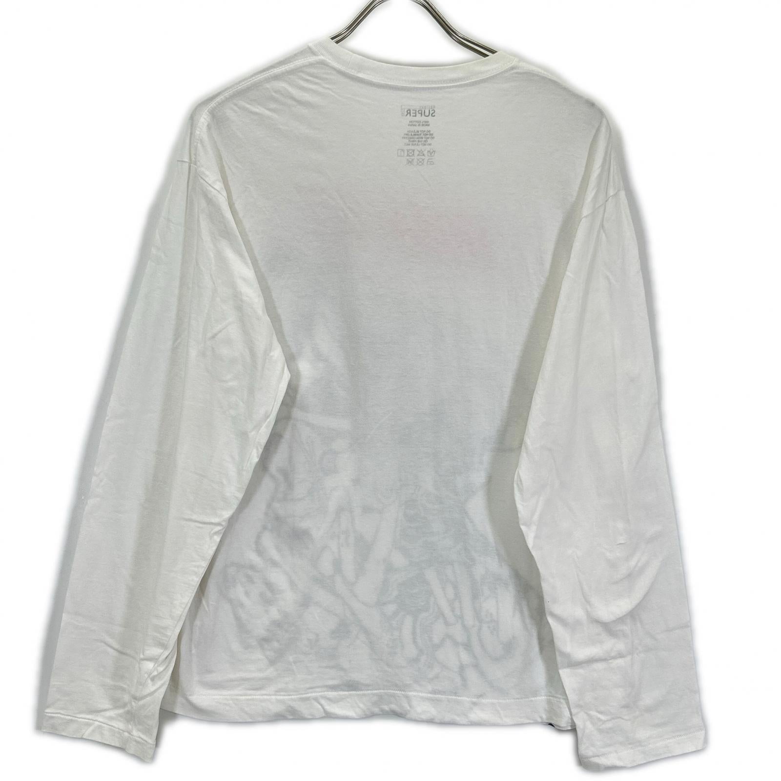 HOLIDAY ホリデー 23201106 ホワイト イラストプリント 長袖Tシャツ トップス