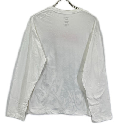 HOLIDAY ホリデー 23201106 ホワイト イラストプリント 長袖Tシャツ トップス
